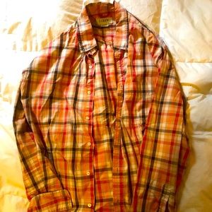 J.Crew fall color button up shirt
